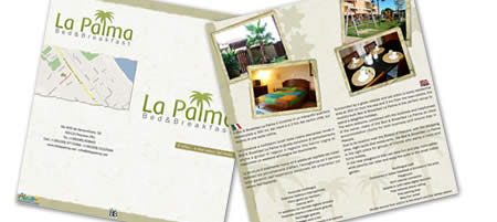 Depliant del Bed & Breakfast La Palma