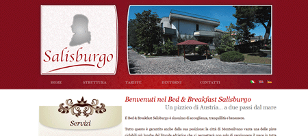 Sito web del Bed & Breakfast Salisburgo