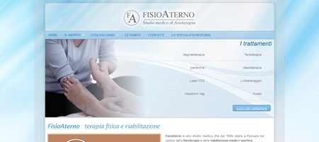 Sito web di FisioAterno