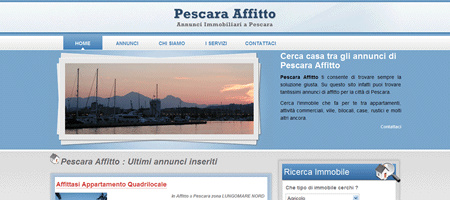 Sito web di PescaraAffitto